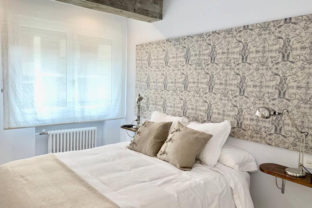 New Gorgeous Central Apartment - Beachfront - 3 Bd San Sebastián Exterior foto